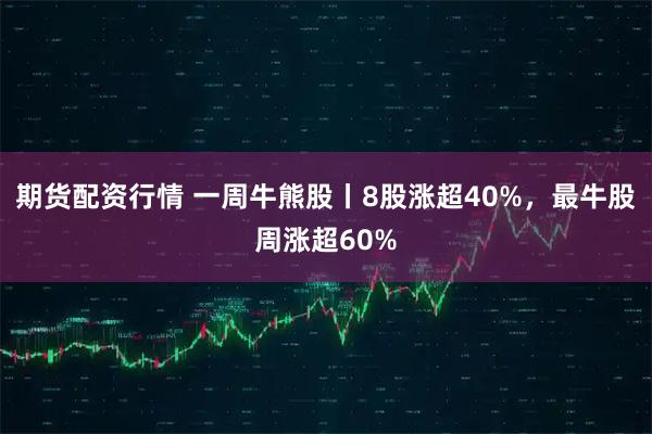 期货配资行情 一周牛熊股丨8股涨超40%，最牛股周涨超60%