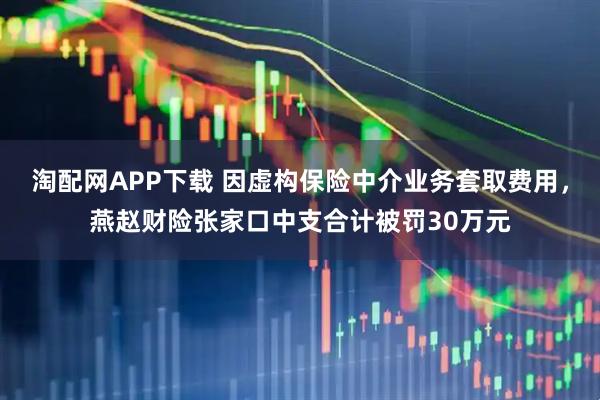 淘配网APP下载 因虚构保险中介业务套取费用，燕赵财险张家口中支合计被罚30万元