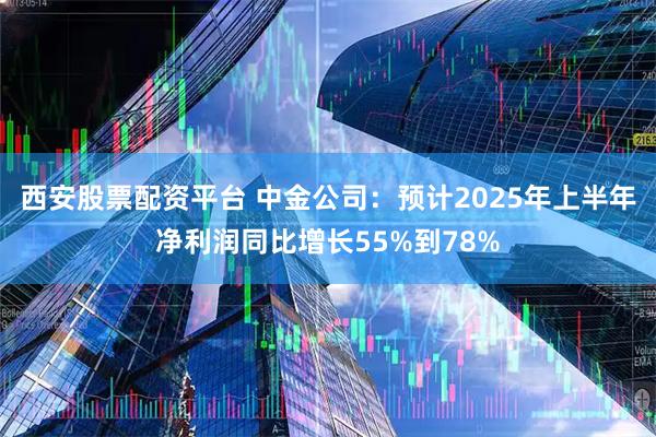西安股票配资平台 中金公司:预计2025年上半年净利润同比增长55%到78%